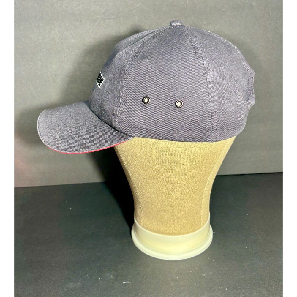 Bridgestone Adjustable Strap Hat Gray Cotton Cap … - image 2